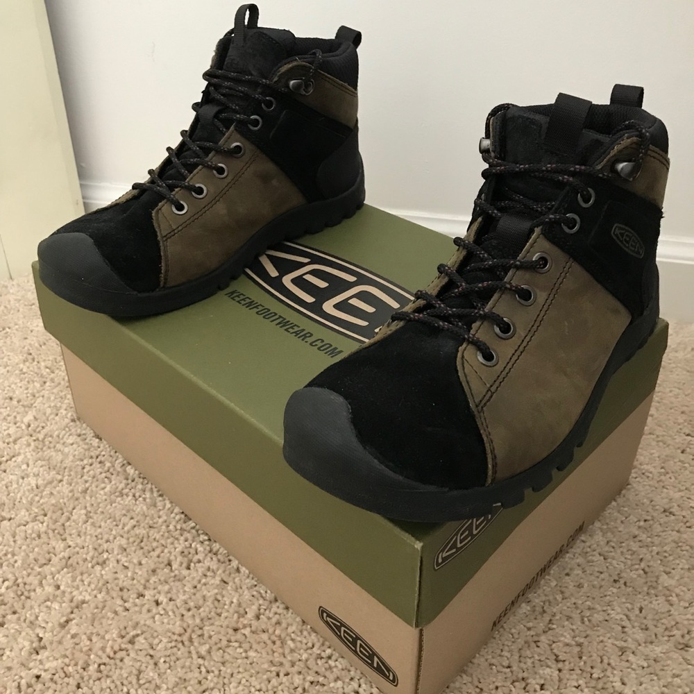 Keen Citizen Mid Waterproof Leather Hiking Boots